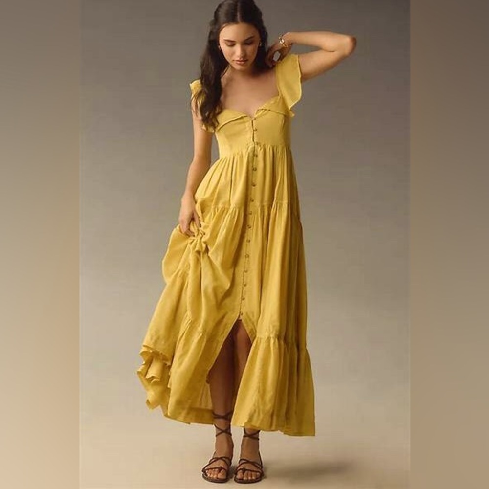 Anthropologie x Pilcro Maxi Dress NWT